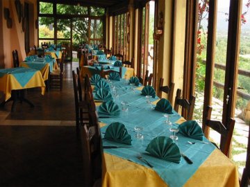Agriturismo I Mandorli met zwembad heeft een goede keuken